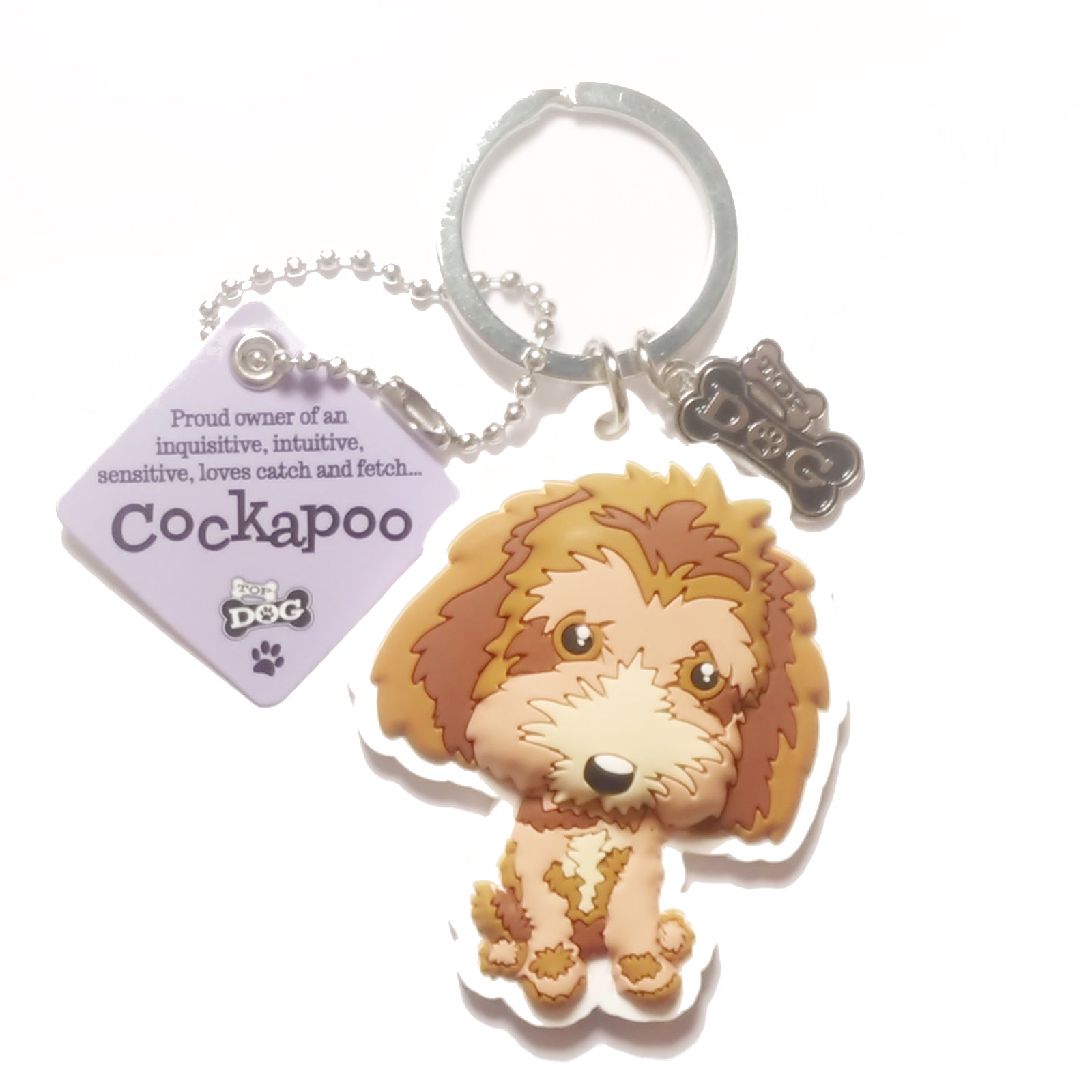 Heritage of Scotland Top Dog/Cat Keyring Mongrel One Size