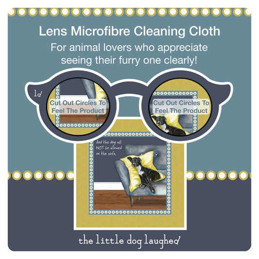 Little Dog Laughed - Spaniel Lens Cleaning Cloth