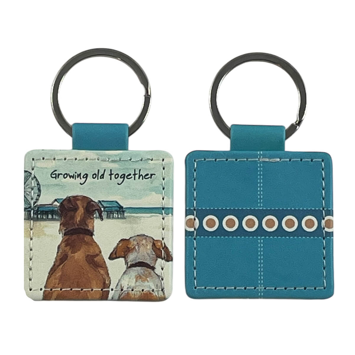 Battersea Rescues Square Keyring