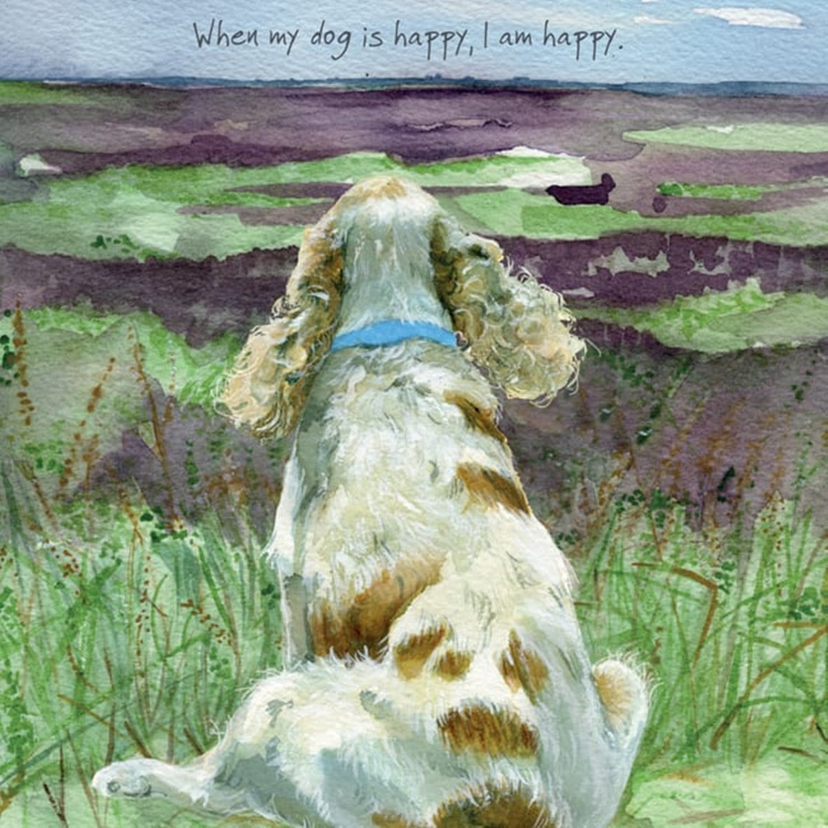 Spaniel X Greeting Card