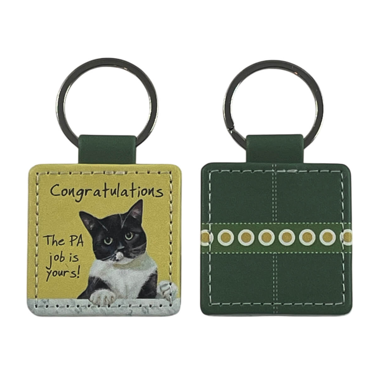 Tuxedo Cat Keyring