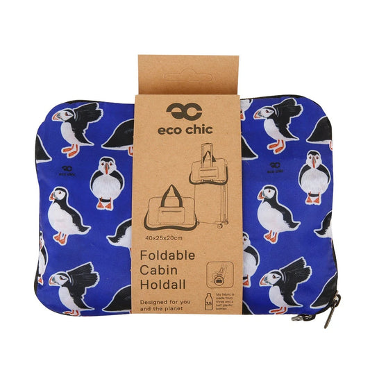 Eco Chic Recycled Cabin Holdall Bag Puffin Blue (EC-DS29BU)