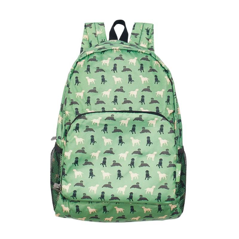 ECO CHIC Foldaway Back Pack/School Bag/Shopping Bag Made From