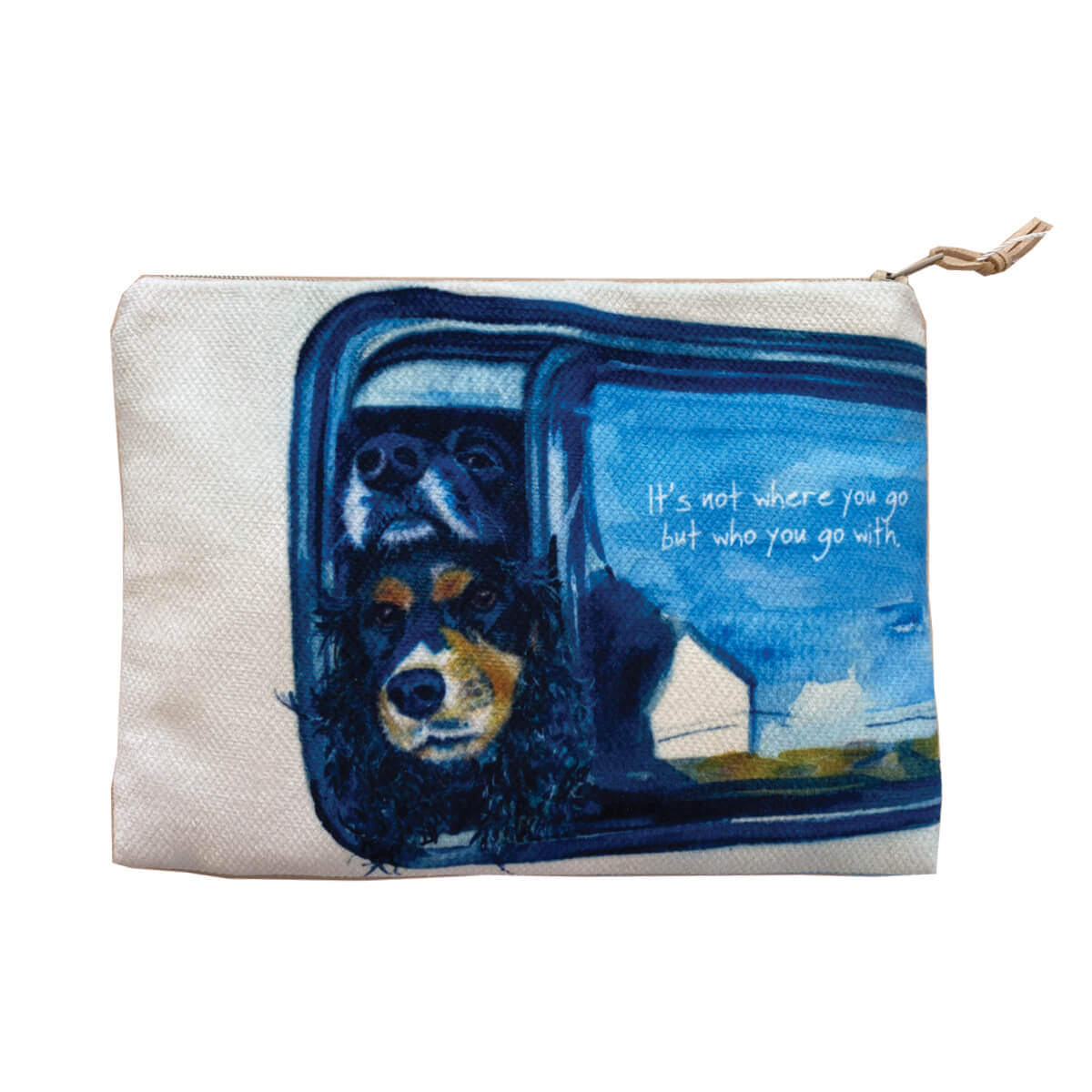 Spaniels Zip Purse | Campervan
