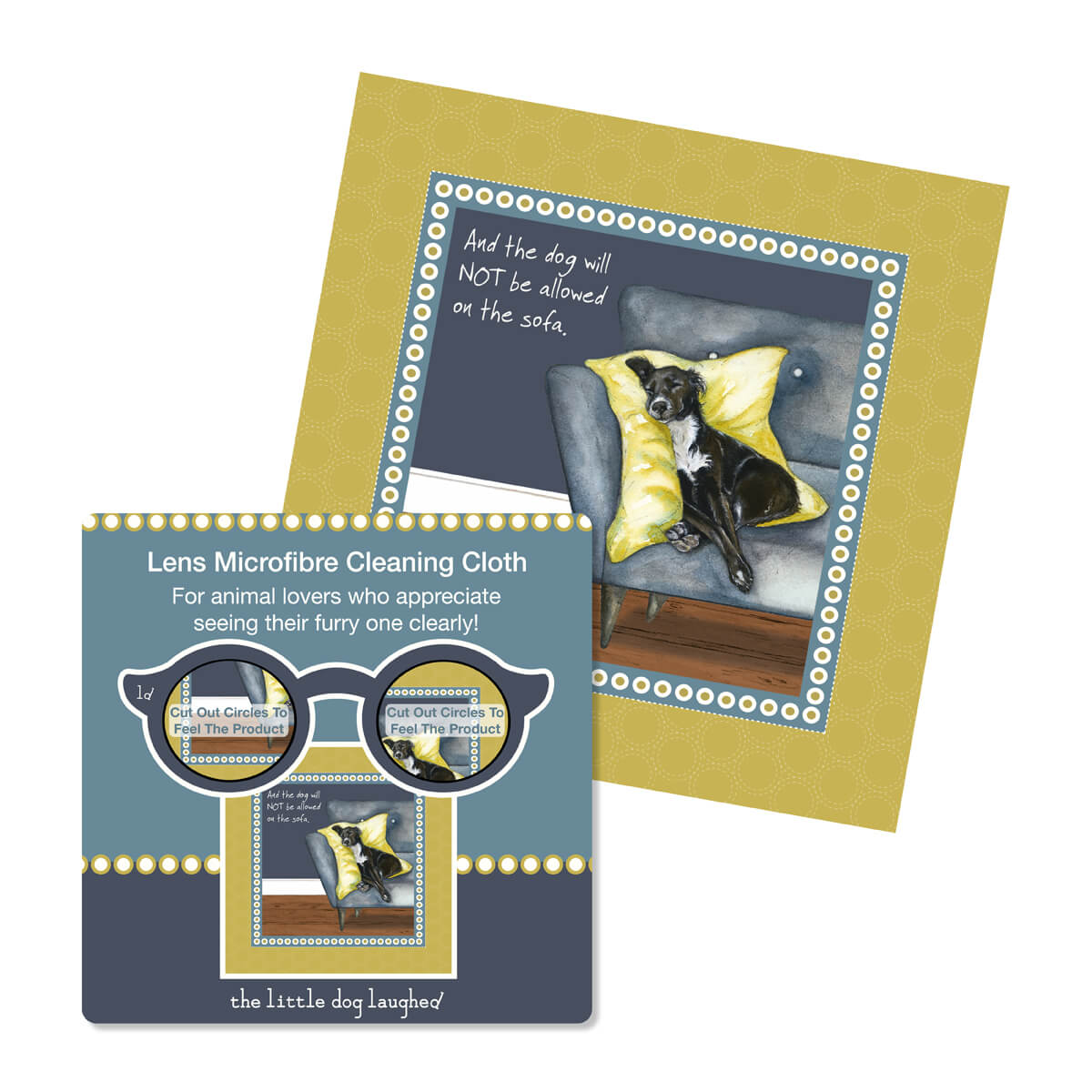 Little Dog Laughed - Spaniel Lens Cleaning Cloth