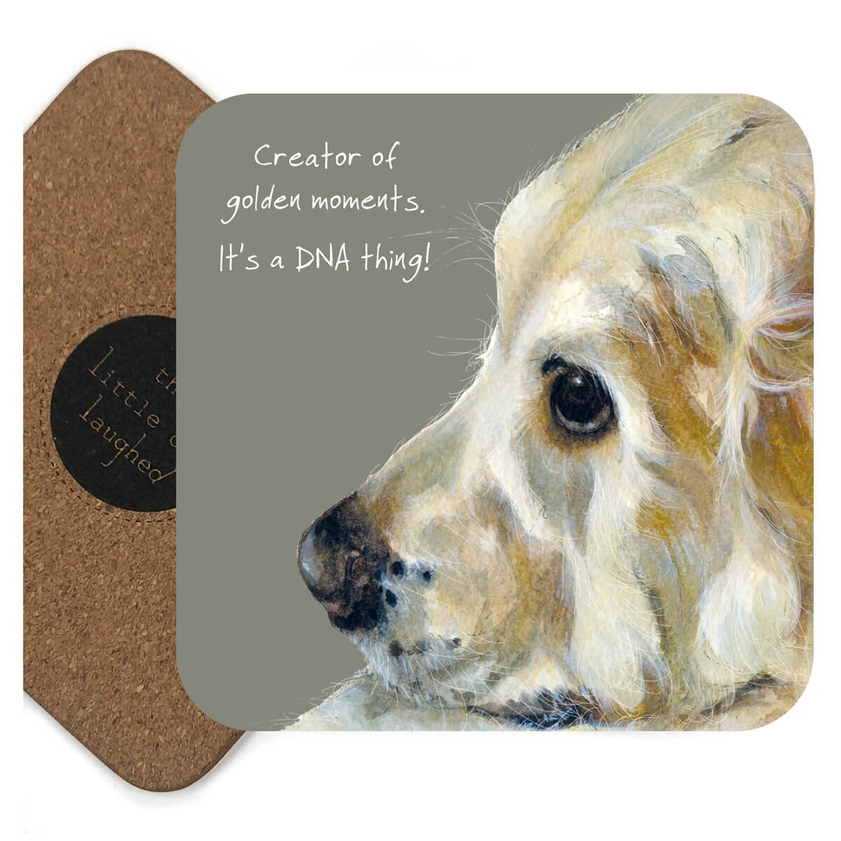 Golden Retriever Coaster - Golden Mom
