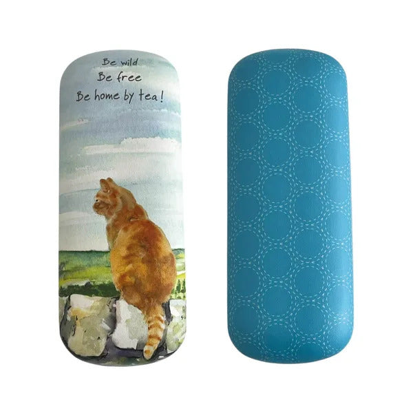 Ginger Cat Glasse Case - Be Wild