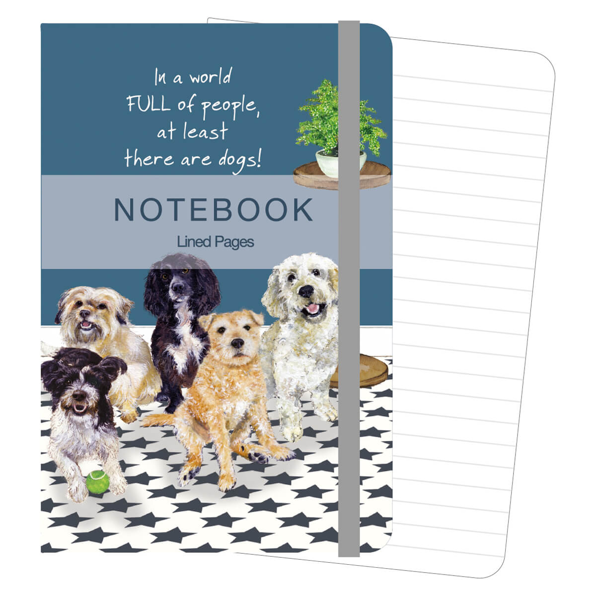World Of Dogs Notebook - Dogs Rescue Trust