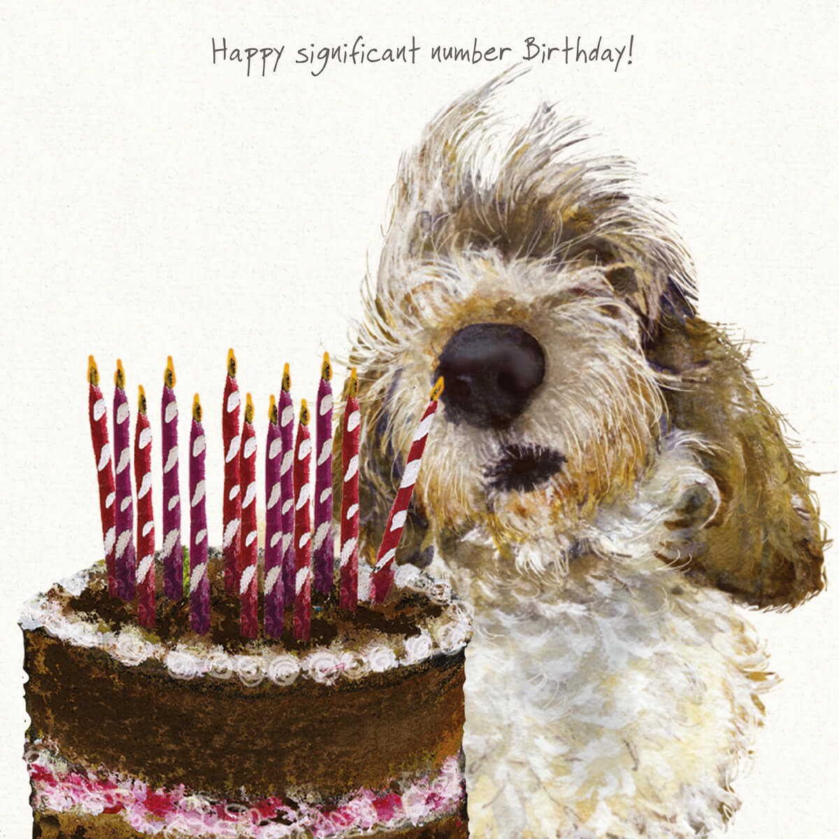 GBGV Dog Birthday Card – Lilyrye - Main Image