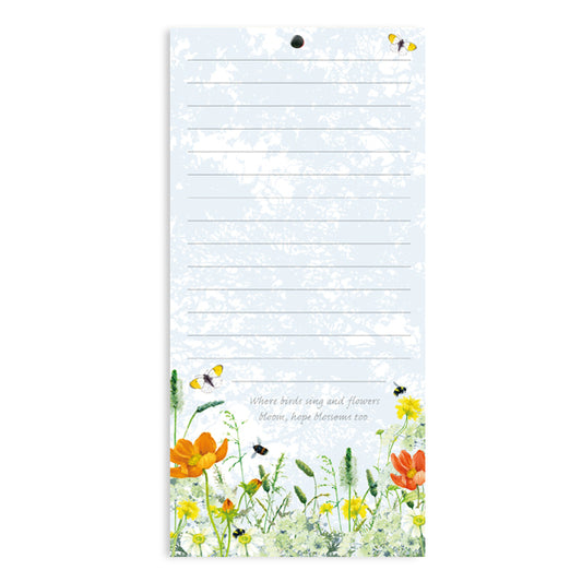 Butterfly Magnetic Notepad Nature's Hope By Little Dog Laughed