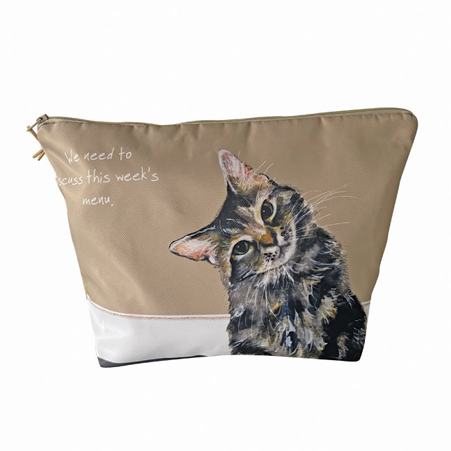 Tabby Cat Wash Bag
