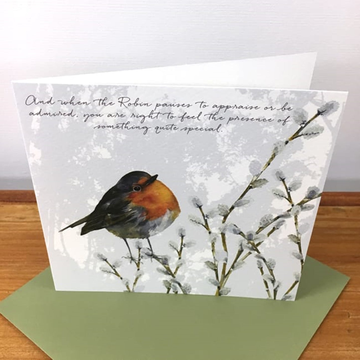 Robin Redbreast Greeting Card