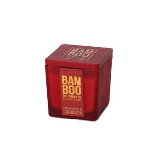 Spiced Apple & Cinnamon Bamboo Small Jar Candle By Heart & Home