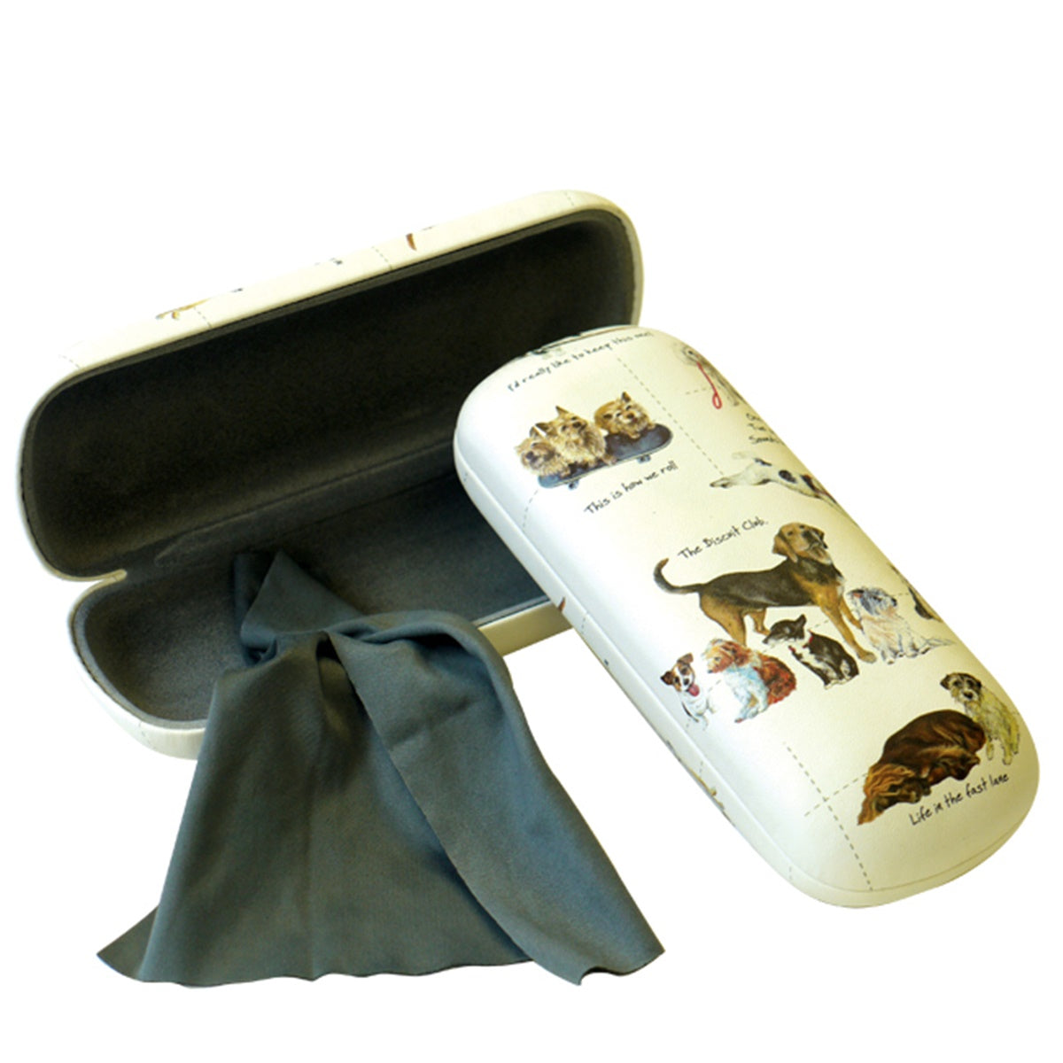 Multi Dog Glasses Case - Biscuit Club