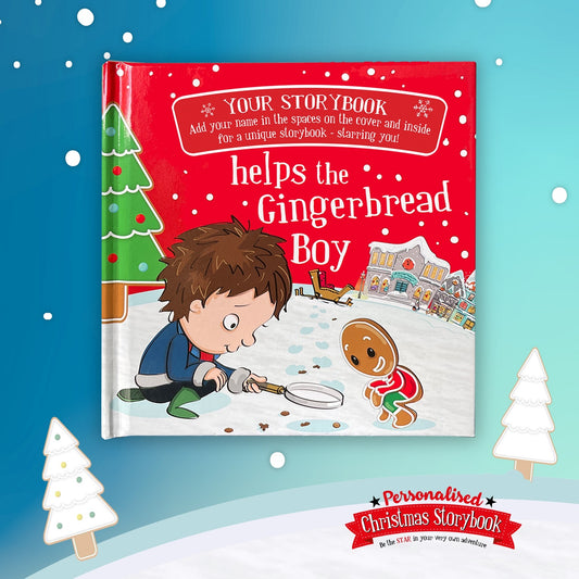 Childrens Xmas Storybook / colouring book   - Saves Christmas (Male)