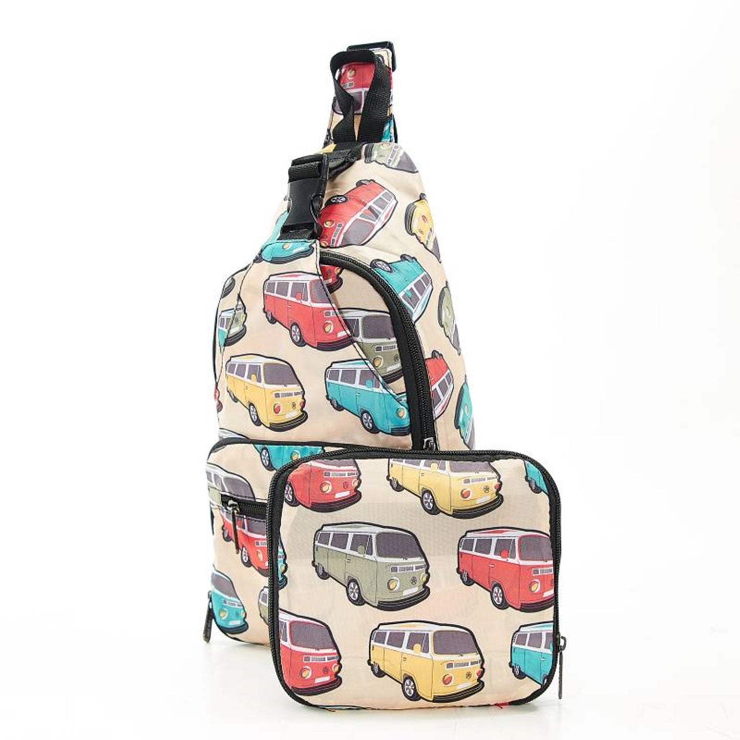 Lightweight Foldable Cross-Body Bag Camper Van by Eco Chic