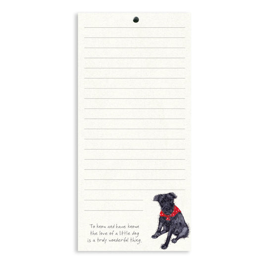 Patterdale X Magnetic Notepad By Little Dog Laughed