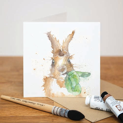 THE NIBBLER GREETING CARD