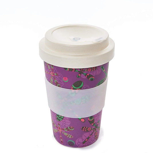 Eco Chic Dragonflies Bamboo Cup