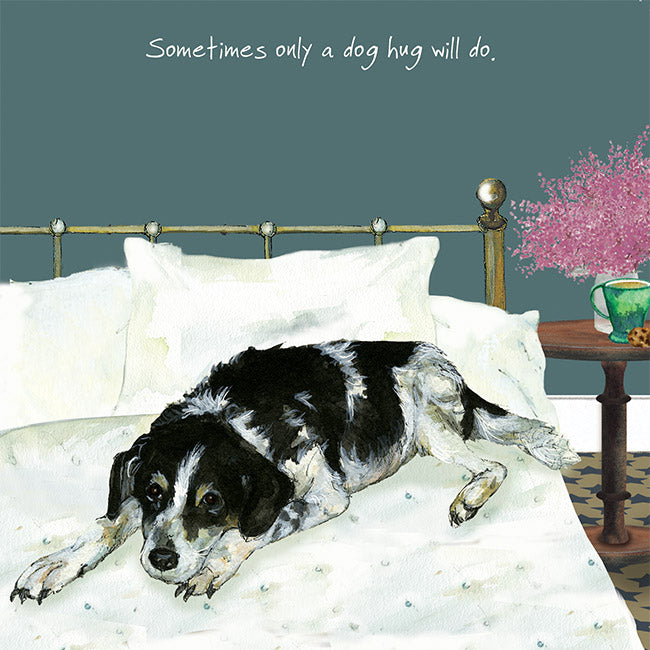 Border Collie Greeting Card