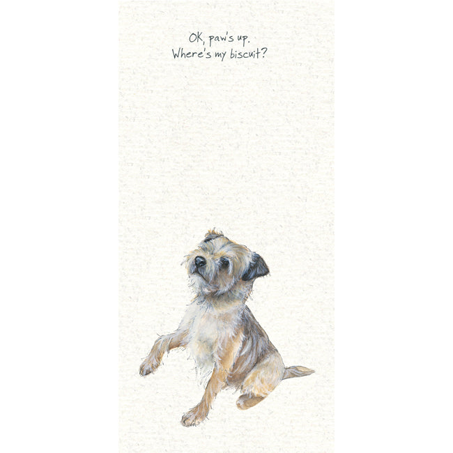 Border Terrier Greeting Card
