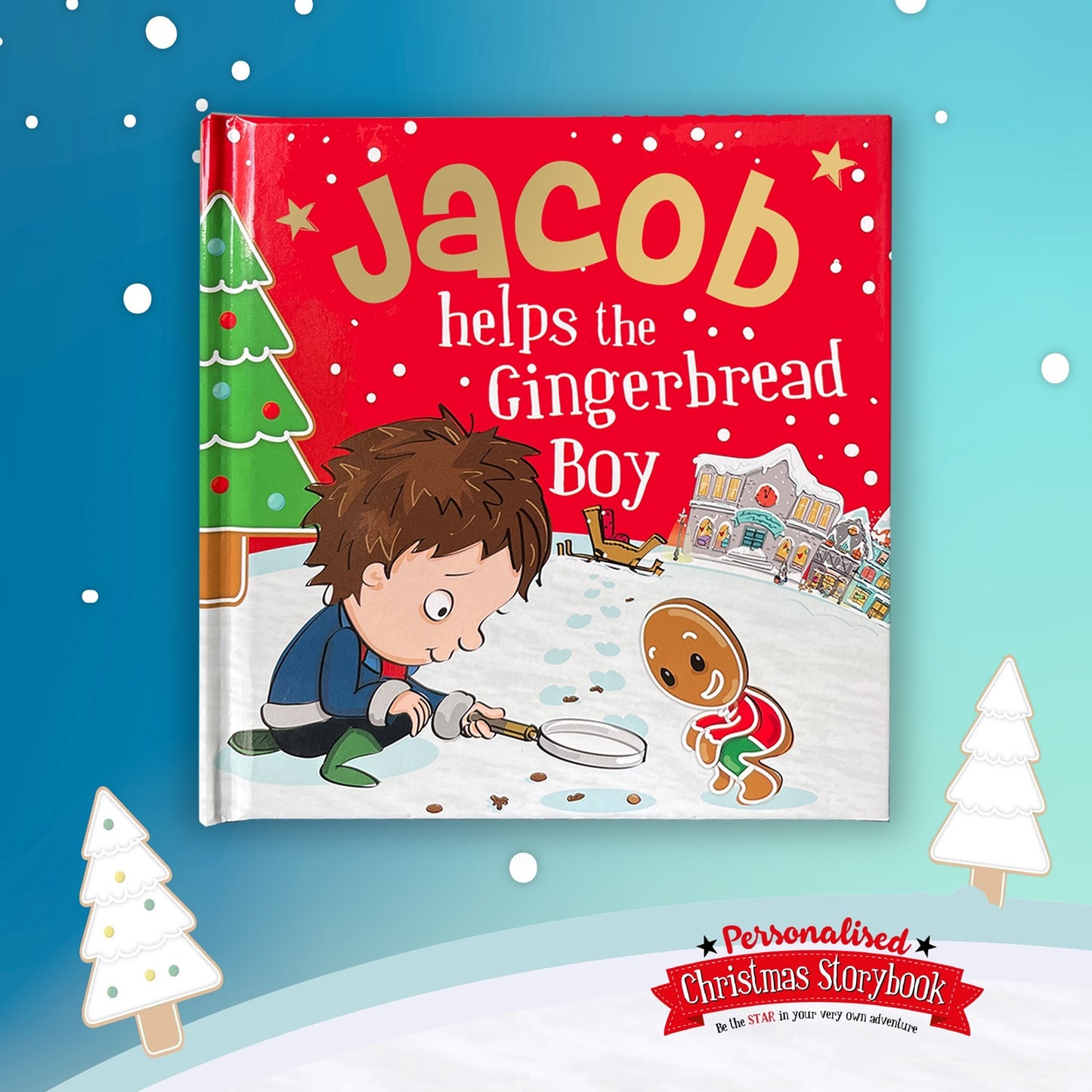Childrens Xmas Storybook / colouring book - Jacob