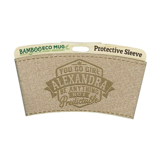 Eco Mug Heat Sleeve/Wrap "Alexandra" By History & Heraldry