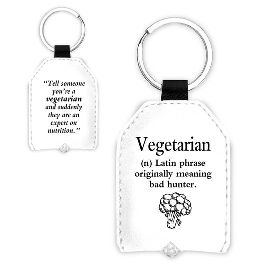 Urban Words Key Light "Vegetarian" with urban Meaning