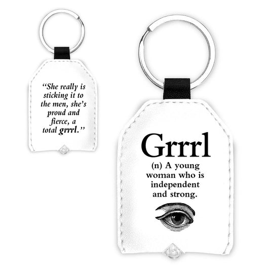 Urban Words Key Light "Grrrl" with urban Meaning