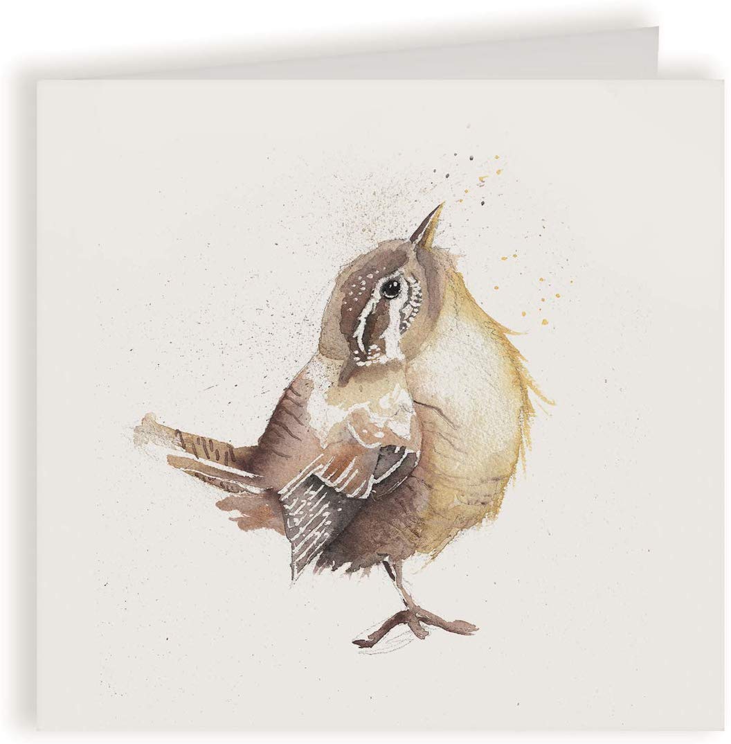 LITTLE WREN GREETING CARD