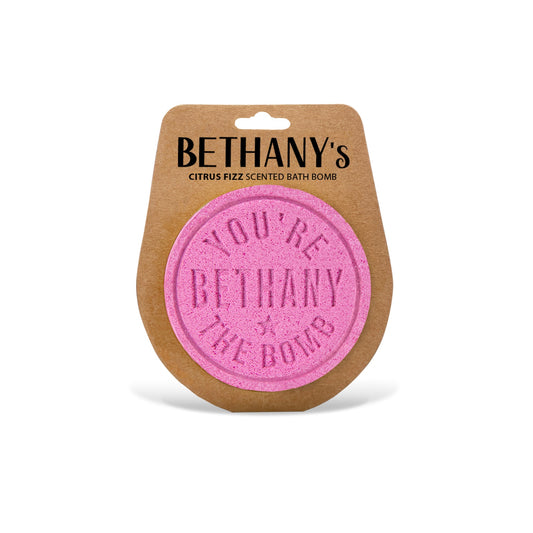 H&H Personalised Scented Bath Bombs - Bethany