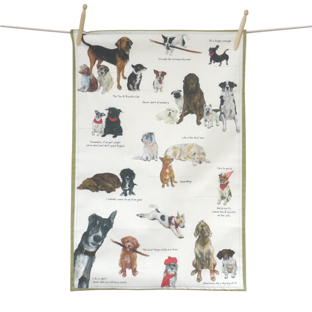 The Biscuit Club Tea Towel