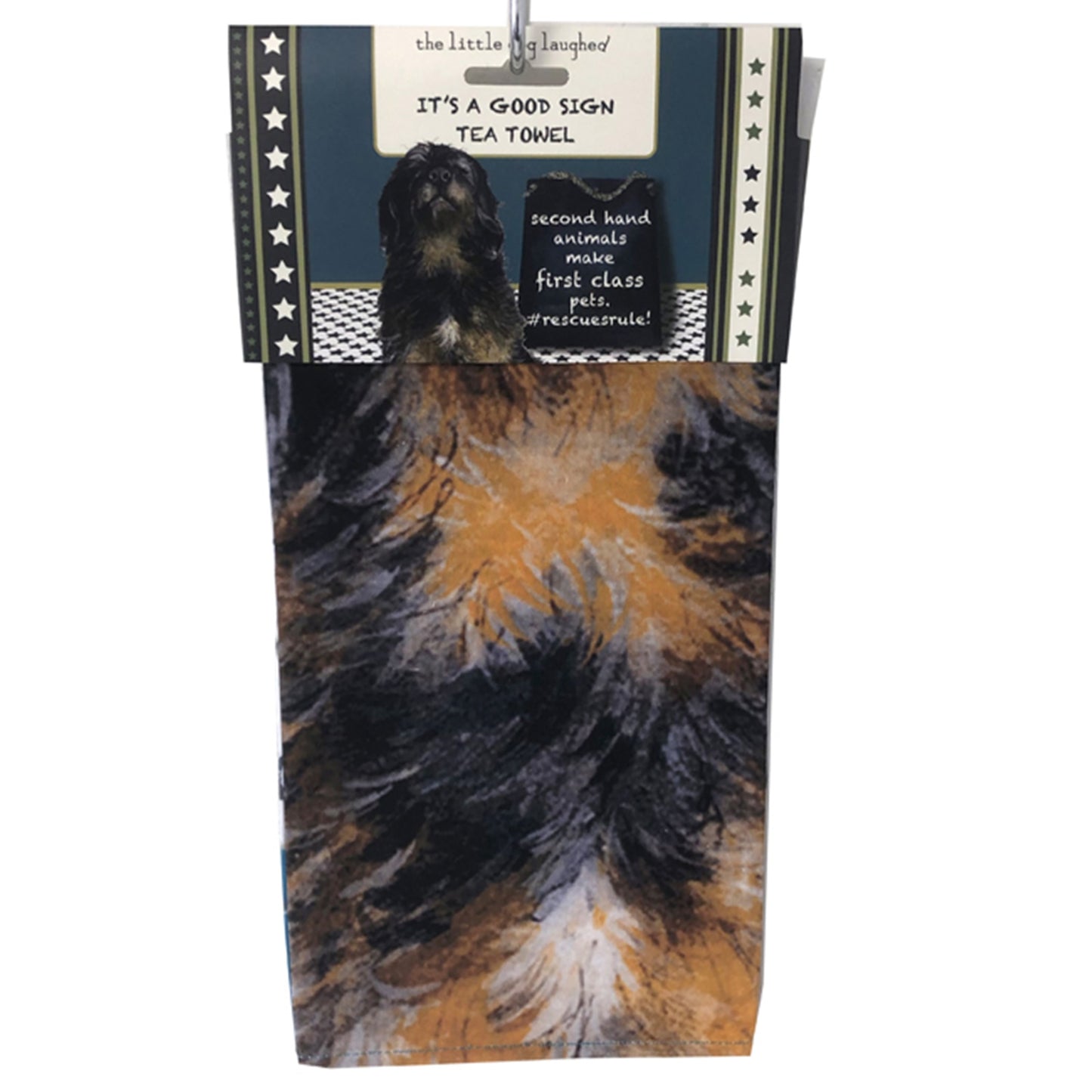 Rescue Dog Tea Towel