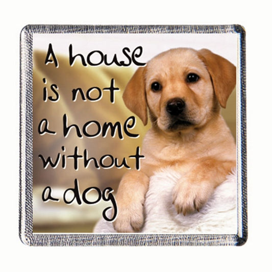 History & Heraldry Sentiment Fridge Magnet  A house is not a home