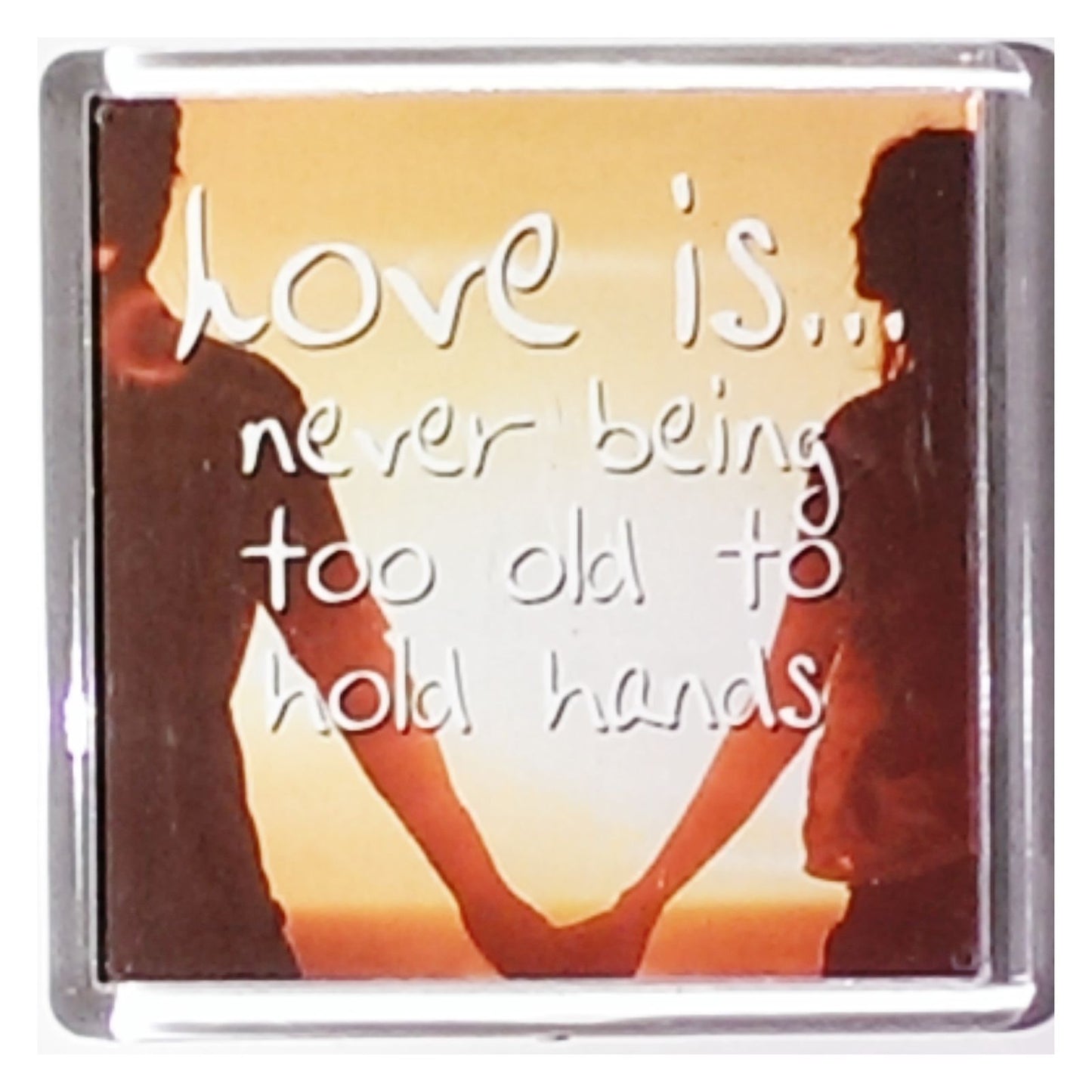 History & Heraldry Sentiment Fridge Magnet Love is...