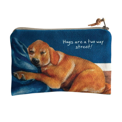 Fox Red Ladrador Mini Card Purse