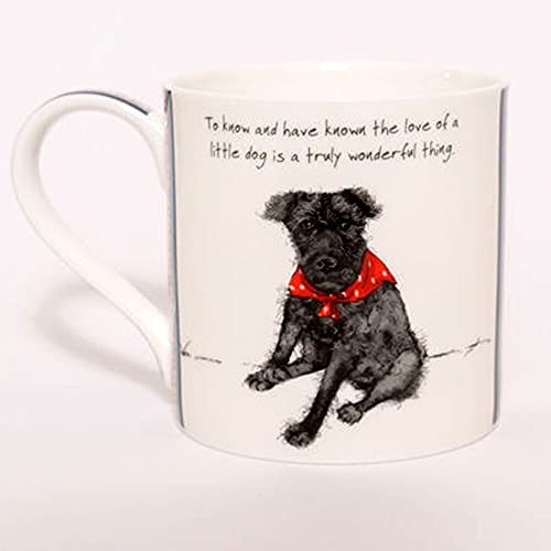 Patterdale Crossbred China Mug-To know and have known the love of a little dog is a truly wonderful thing