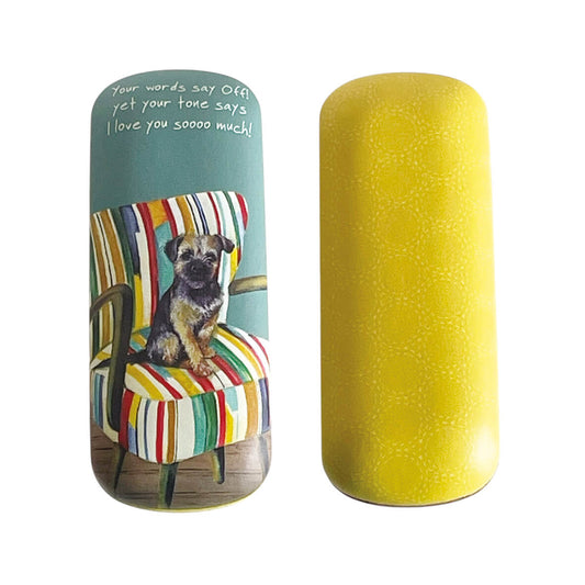 Border Terrier Glasses Case