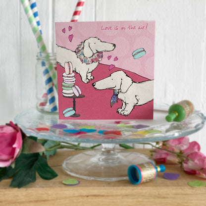 Little Dog Laughed - Daxi Love Greeting Card