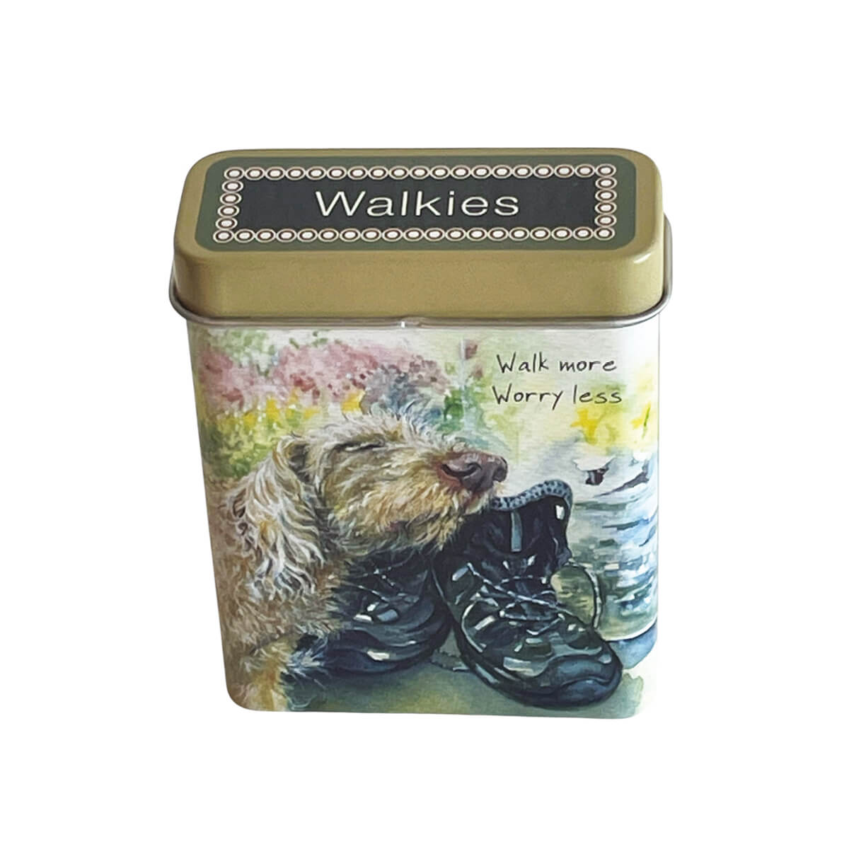 Walk More - Pocket Treat Tin