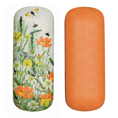 Orange Poppies Glasses Case | Nature's Hope