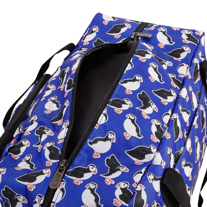 Eco Chic Recycled Cabin Holdall Bag Puffin Blue (EC-DS29BU)