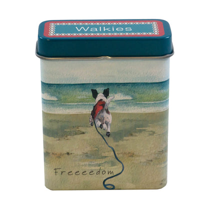 Terrier Walkies Treat Tin