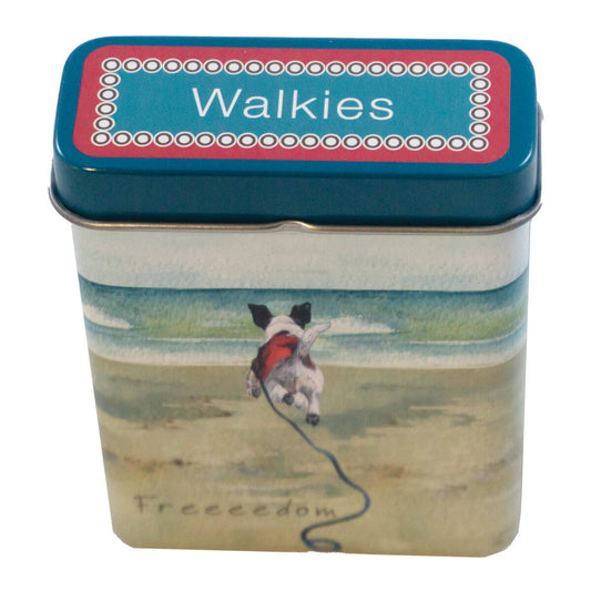 Terrier Walkies Treat Tin