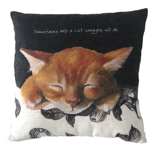 Ginger Kitten SQ Cushion