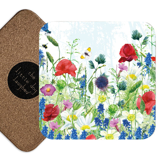 Wild Meadow Flower Coaster