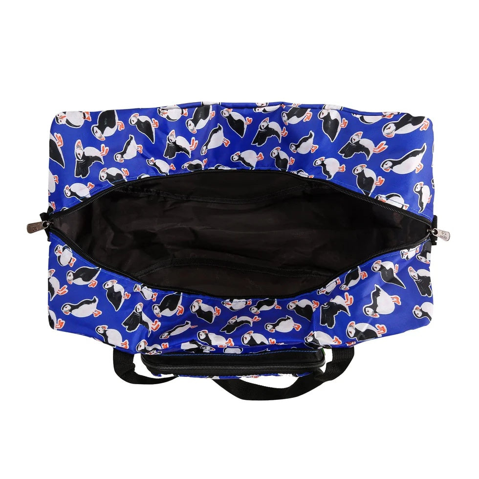Eco Chic Recycled Cabin Holdall Bag Puffin Blue (EC-DS29BU)