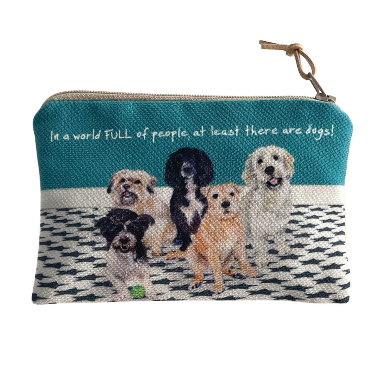 Funny Dogs Mini Card Purse