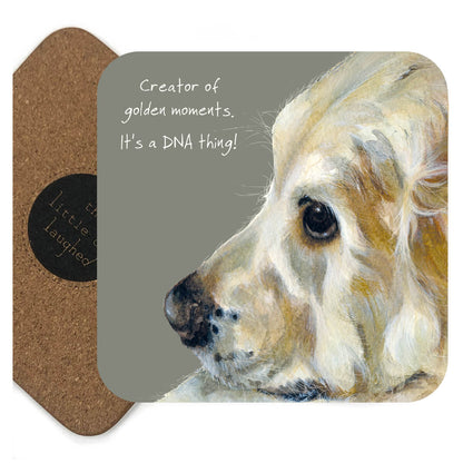 Golden Retriever Coaster - Golden Mom