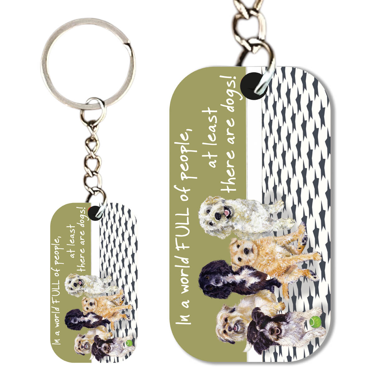 World Of Dogs Keyring